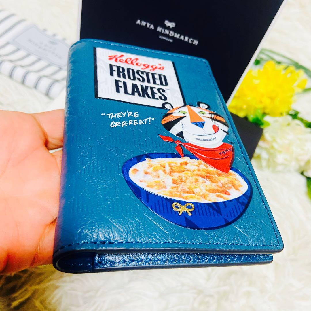 本革✨ANYA HINDMARCH✨アニヤハインドマーチ✨財布✨ケロッグ✨コラボ