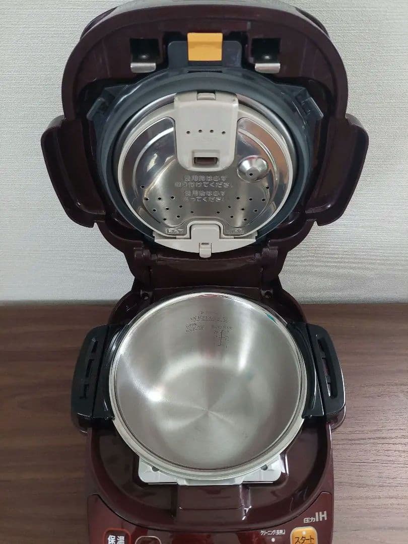 未使用近 自動圧力IH鍋 可変圧力 象印 EL-MB30 煮込み自慢 ボルドー