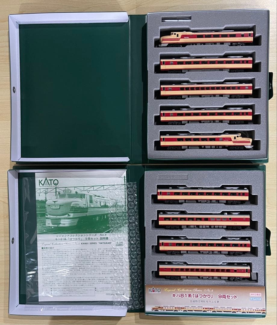 KATOのNゲージ鉄道模型「キハ81系」『はつかり』レジェンドコレクション