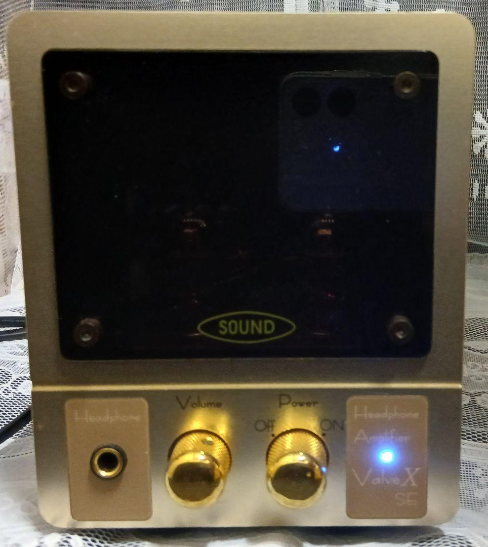 東京 SOUND ValveX-SE 真空管ヘッドホンアンプ 本体＆取扱説明書