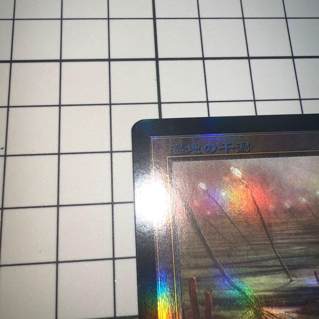 湿地の干潟　旧枠フォイル2枚