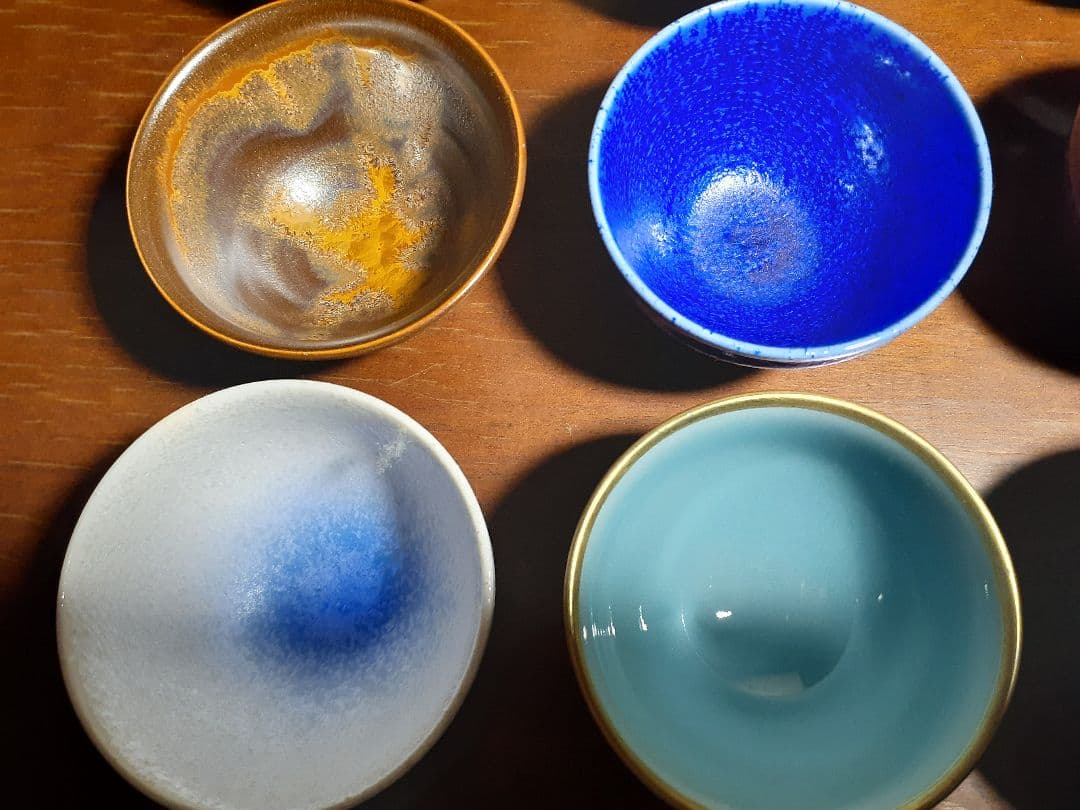 真右ェ門 面白いぐい呑み16色揃い 真右衛門 真右エ門 九洲夫 参考価格11万円