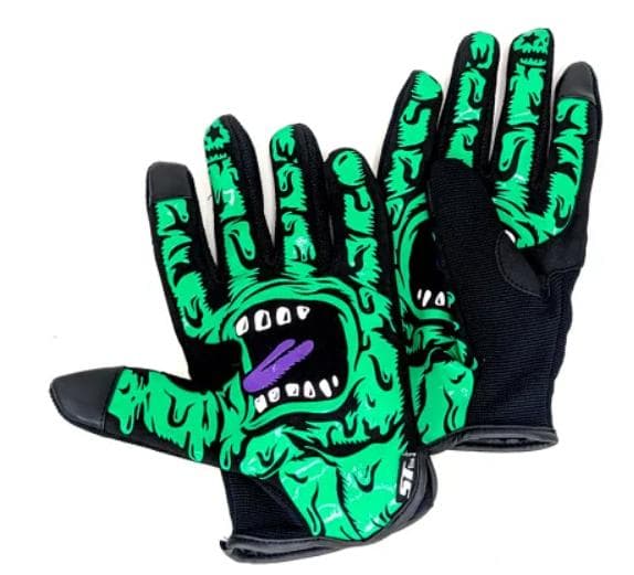 新品　サンタクルーズ x MxMxM スクリーミングハンドグローブ　黒緑