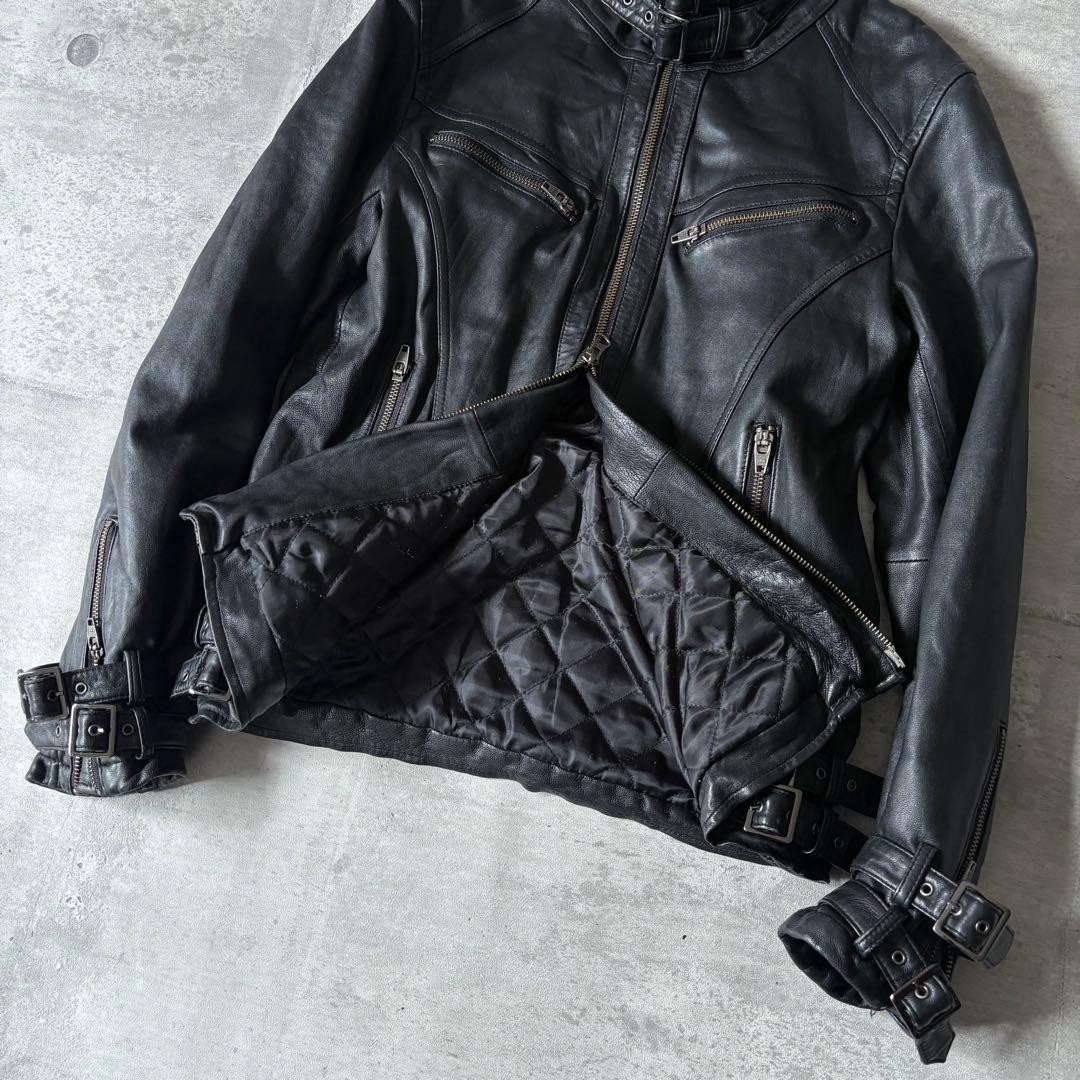 ジャケット・アウター 00s archive JACK ROSE leather jacket y2k