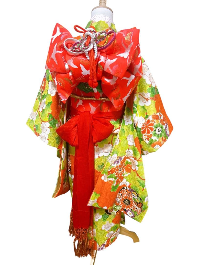 お買い得レトロ着物♡七五三　5歳から7歳　女の子　フルセット　一式