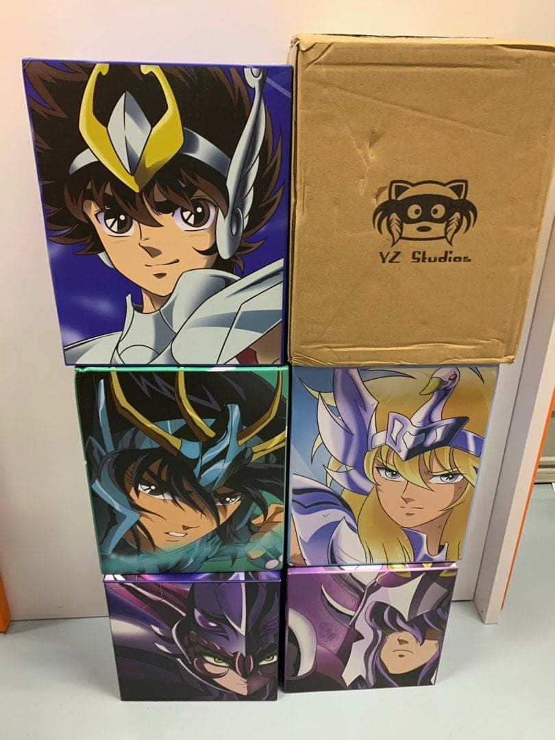 ノ*ン様 聖闘士星矢 フィギュア ガレージキット 7点 セット 海外フィギュア