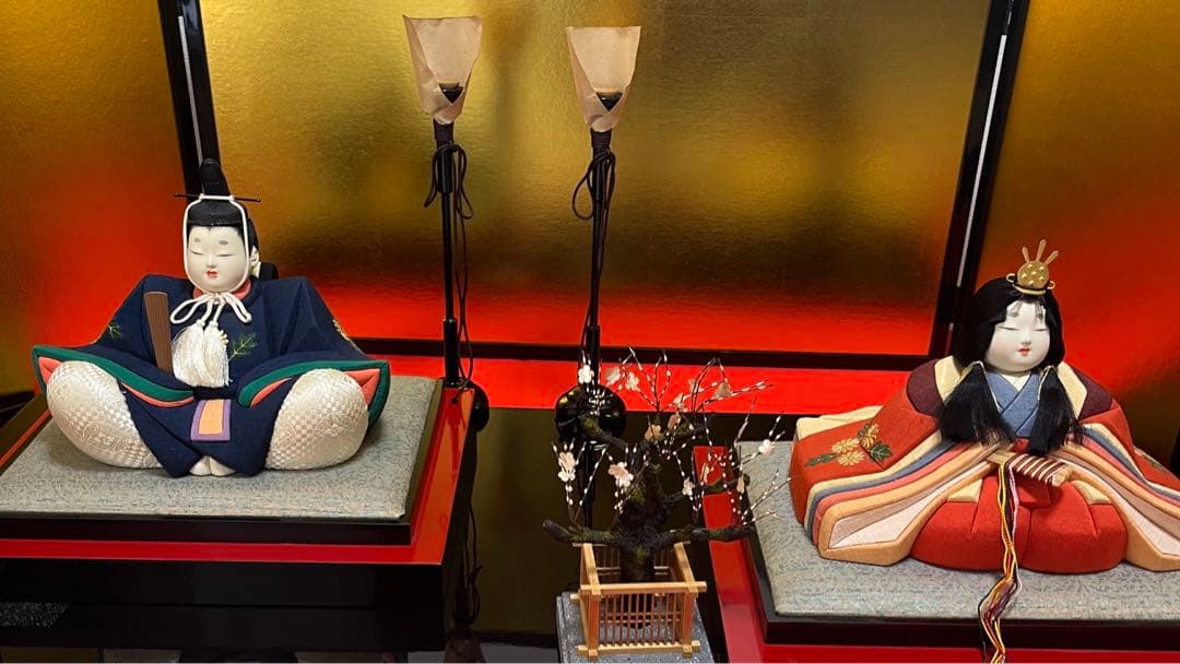 更に値下げ無形文化財人形師　雛人形　木目込み人形