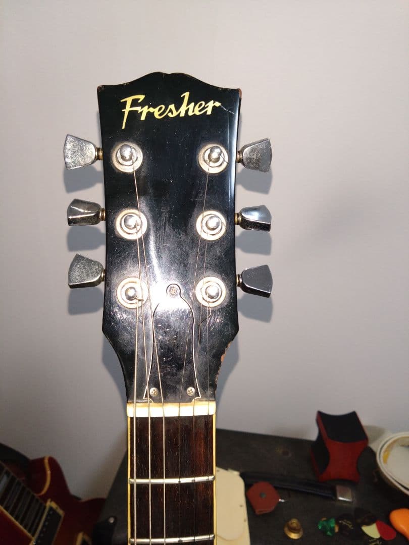 Fresher フレッシャーレスポール ブラウンサンバースト　セットネック