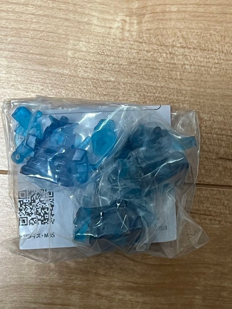 ロボケシ　ガシャポン戦士　V作戦セット　クリアブルー