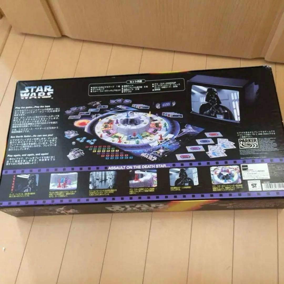 送料無料　未使用・未開封　スター・ウォーズ ビデオ(VHS)付き ボードゲーム