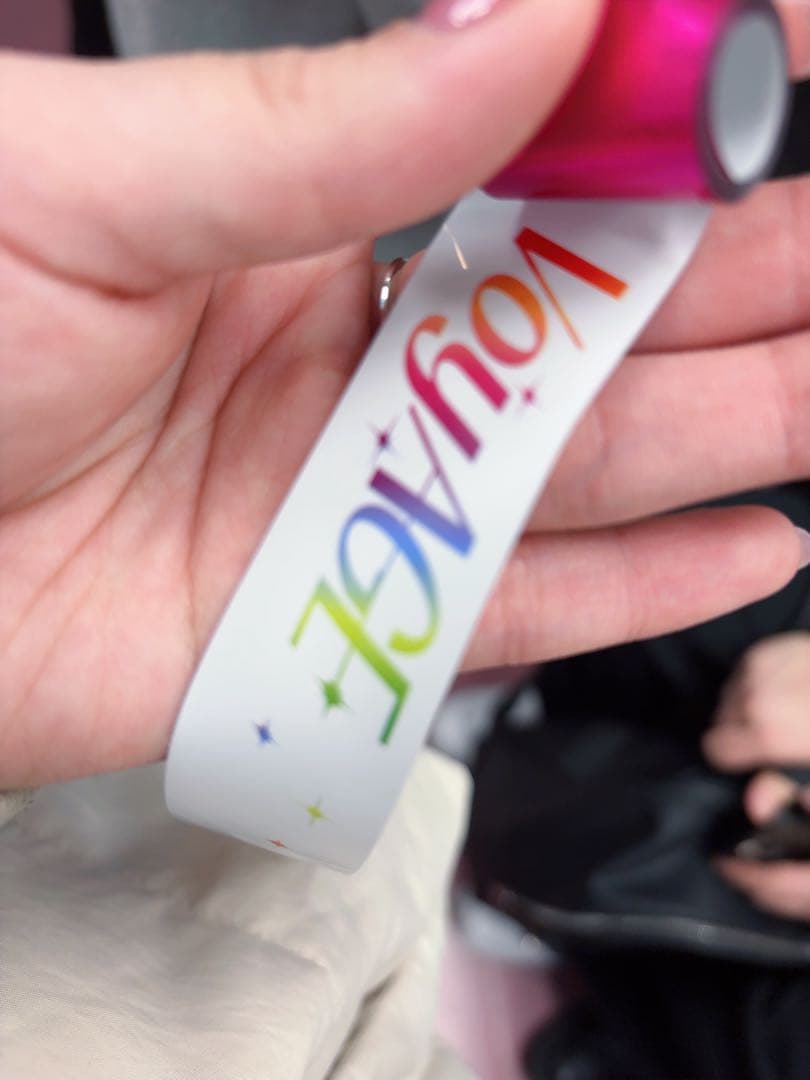 なにわ男子　銀テープ　ボヤージュ　道枝駿佑　ピンク