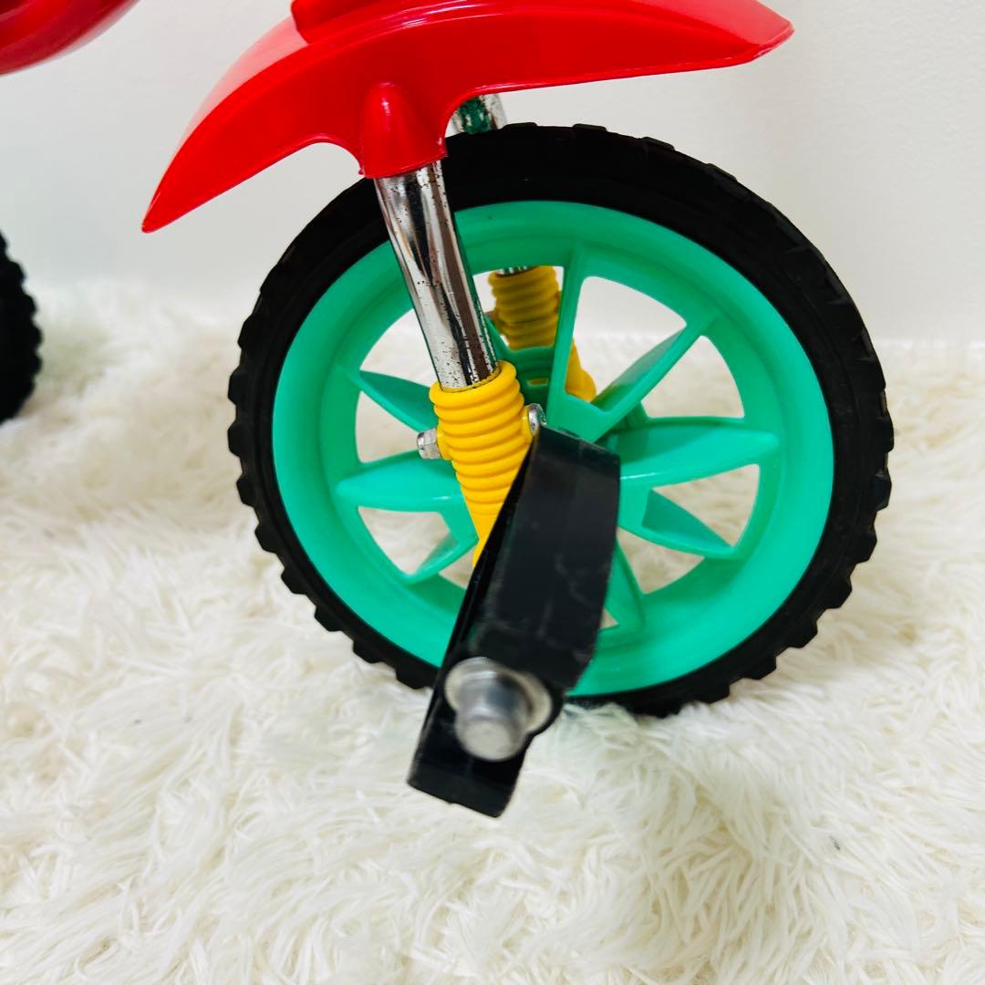 ♡昭和レトロ三輪車♡TSUBAME豆ダッシュ　ベアーズ　レッド 子ども くま