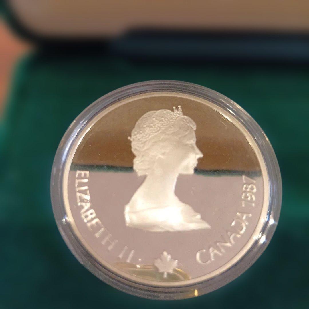 1988年 カルガリーオリンピック 記念硬貨 2枚セット