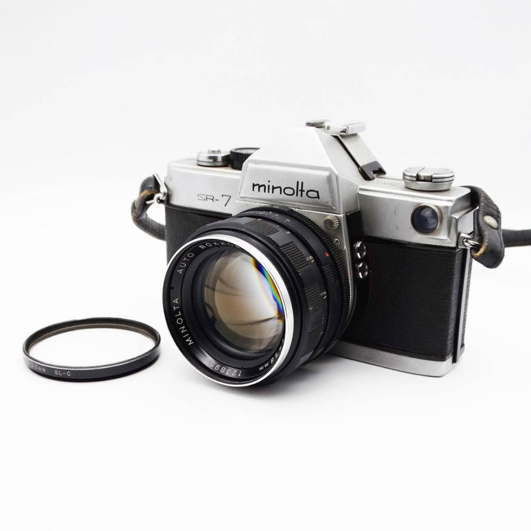 ★minoltaミノルタ SR-7 MINOLTA AUTO ROKKOR-PF