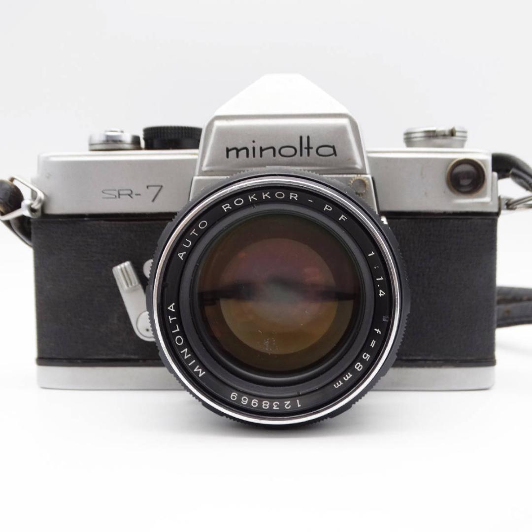 ★minoltaミノルタ SR-7 MINOLTA AUTO ROKKOR-PF