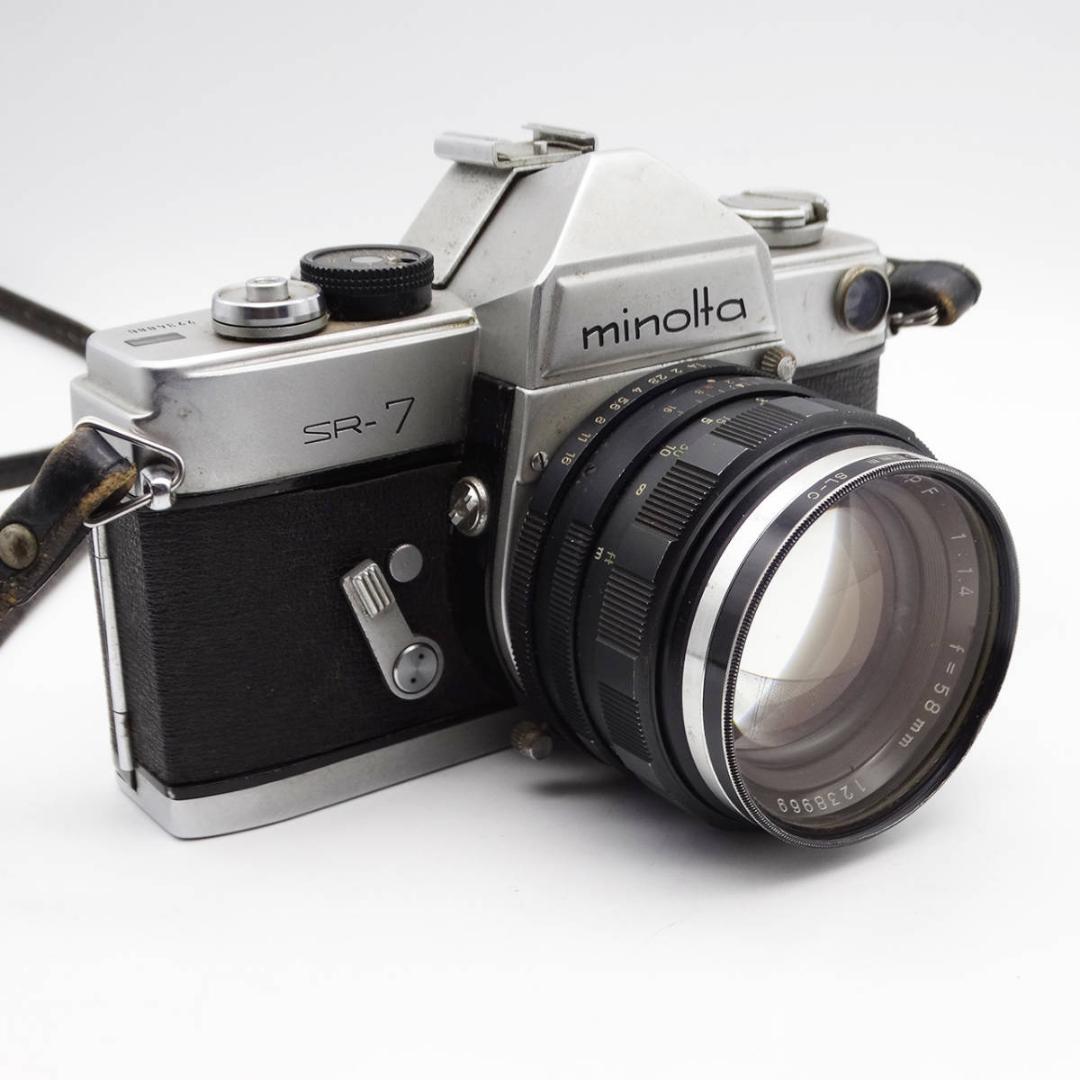 ★minoltaミノルタ SR-7 MINOLTA AUTO ROKKOR-PF