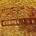 ヴィンテージCHANEL(シヤネル)貝殻デザイン ブローチ 　パール付き