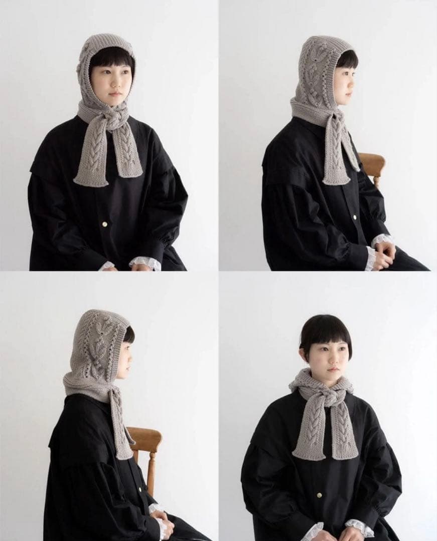 YUKI FUJISAWA バラクラバ ニット帽 フードマフラー 【お値下げ中】