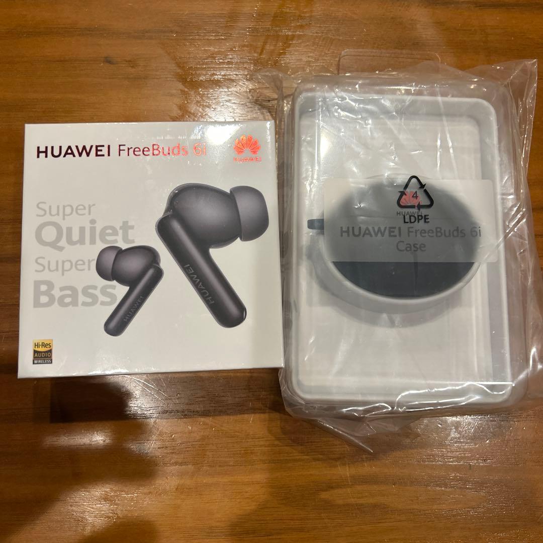 HUAWEI FreeBuds 6i ワイヤレスイヤホン　ケース付き