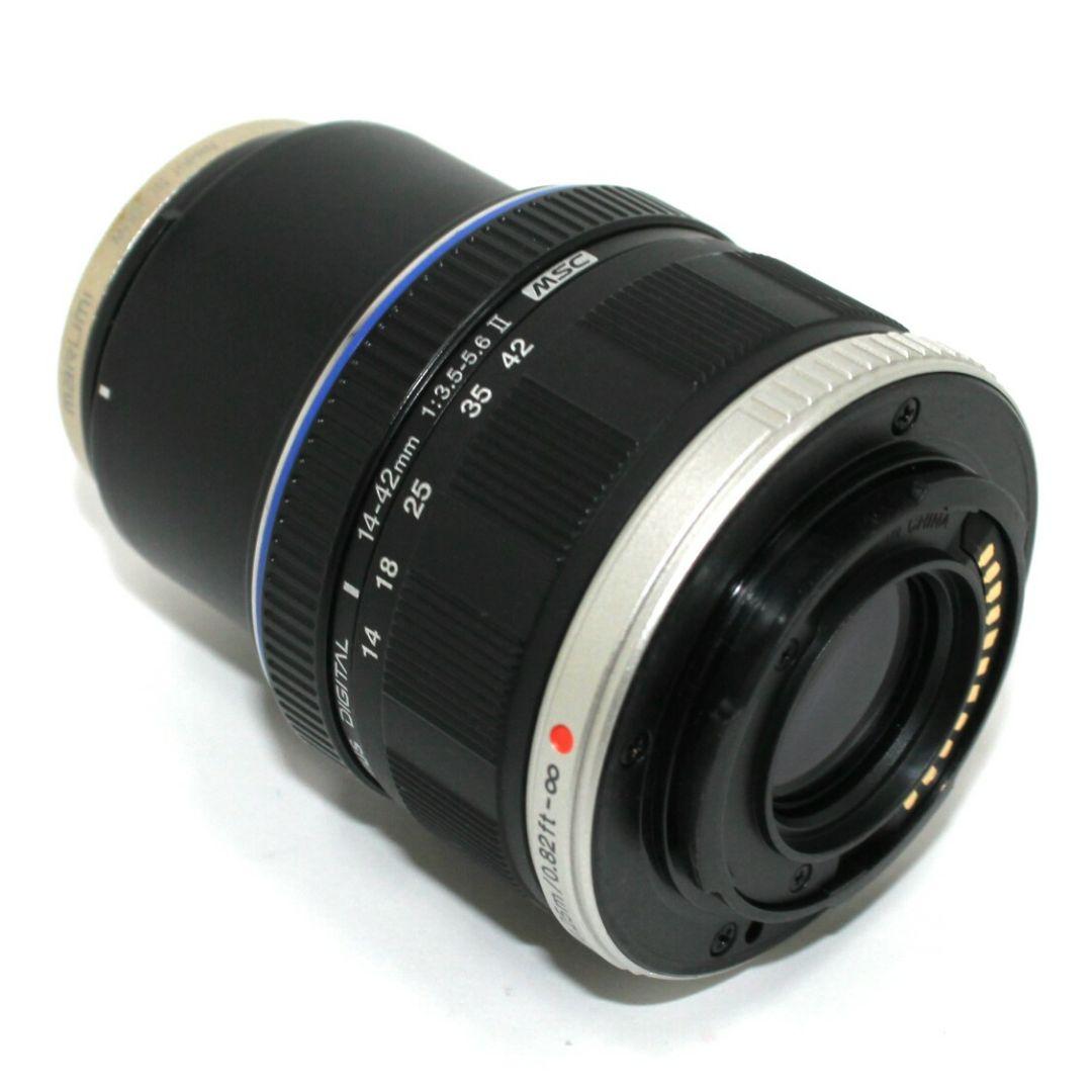 OLYMPUS M.ZUIKO 14-42mm Ⅱ レンズ ブラック✨完動品✨