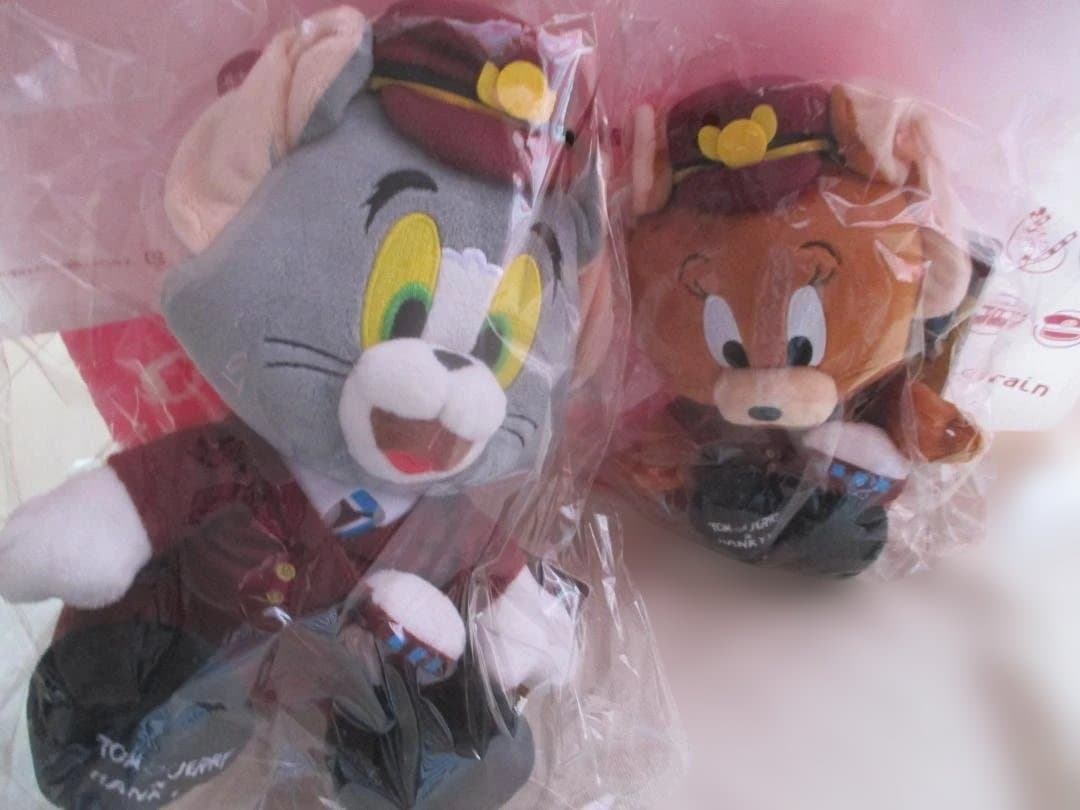 未開封　阪急電車×トムとジェリー　ぬいぐるみ