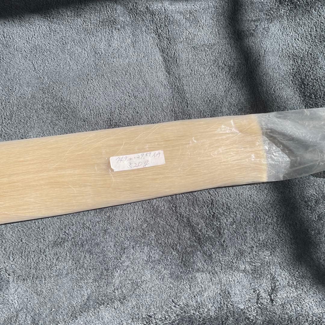 馬毛　弓 毛替え チェロ　バイオリン 74cm 470g