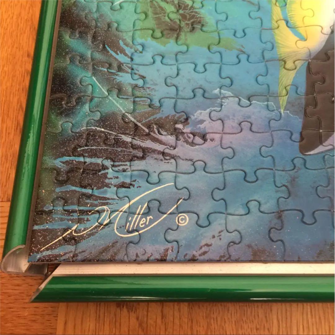 【完成版】デイビッド ミラー 絵画 イルカ 海 パズル 1000ピース デビッド