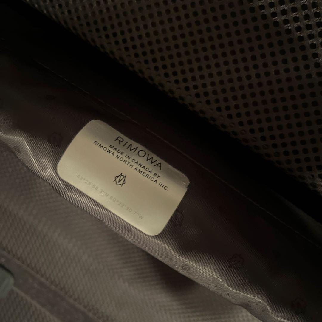 5時間限定　送料込み130000RIMOWAトランクプラスホワイト カバー付き