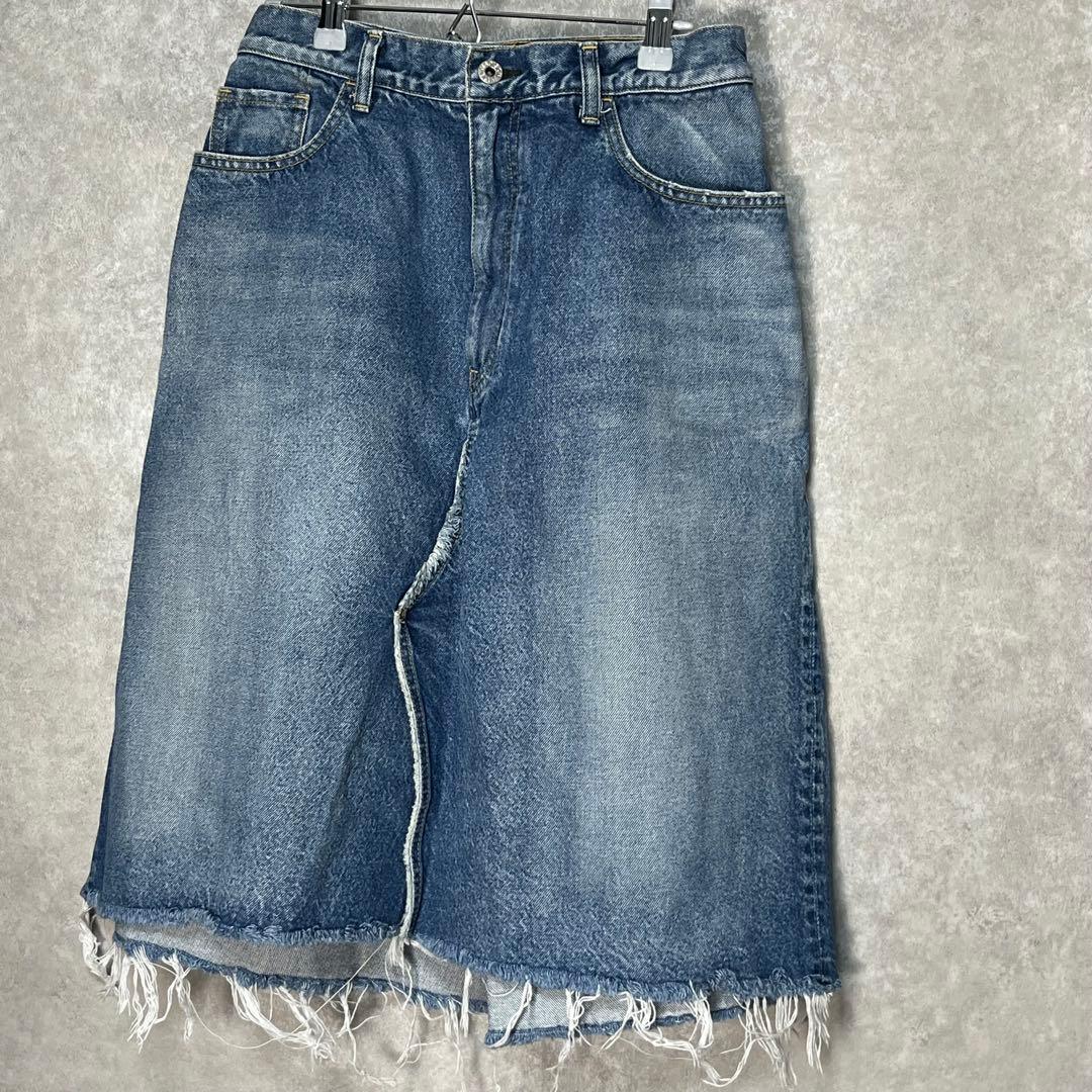 極美品　マディソンブルー5POCKET REMAKE A-LINE スカート