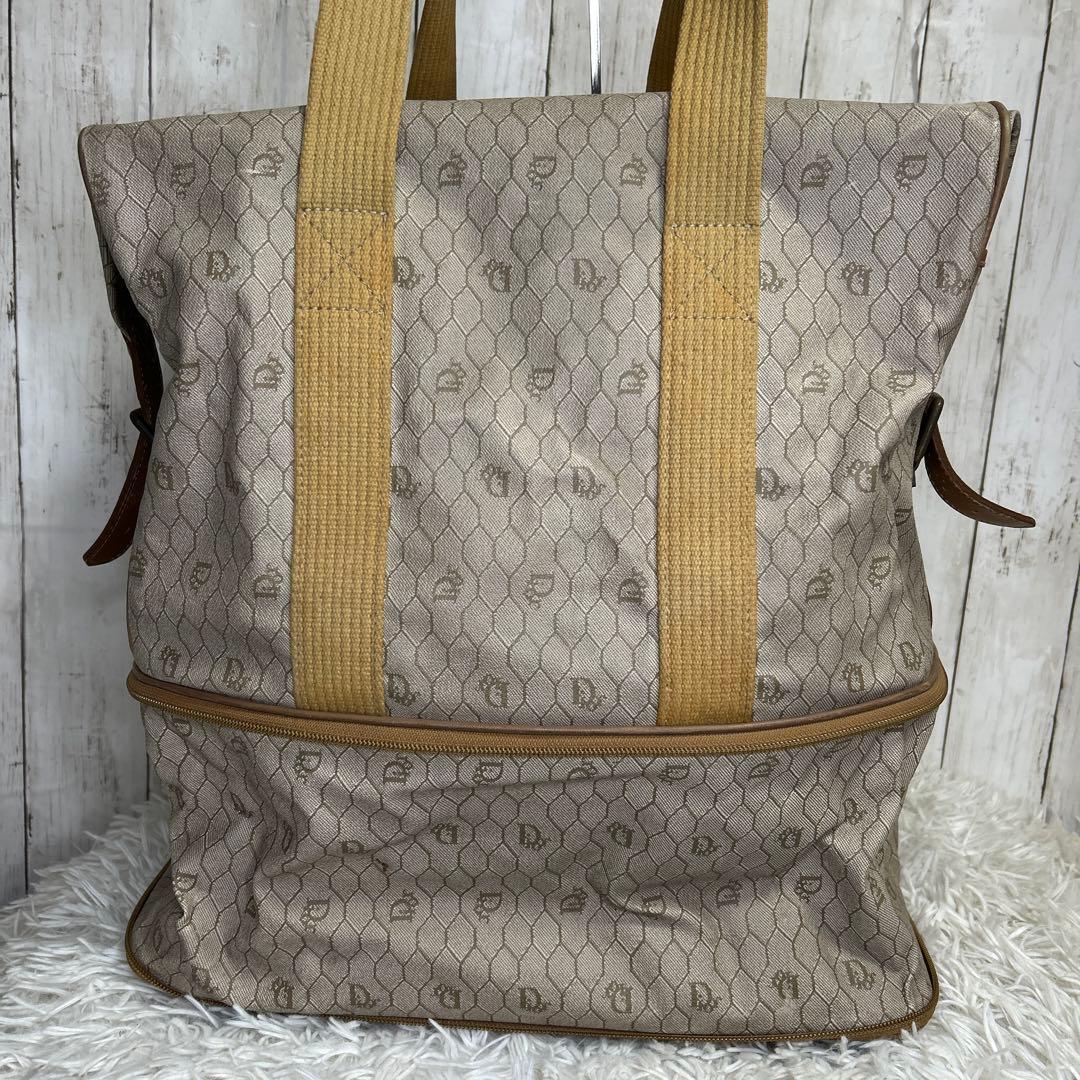 クリスチャンディオール　ボストンバッグ　キャスター付き　2way 変形　収納