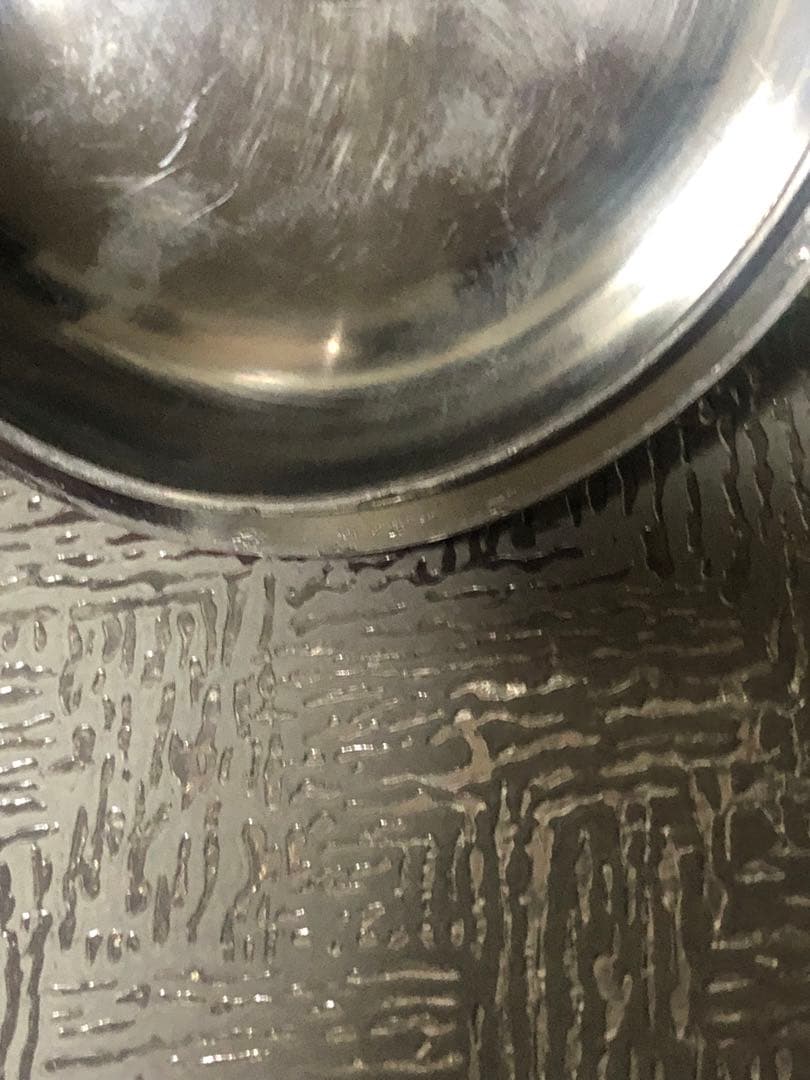 錫半　茶壺　本錫　小物入れ　雑貨　茶葉入れ