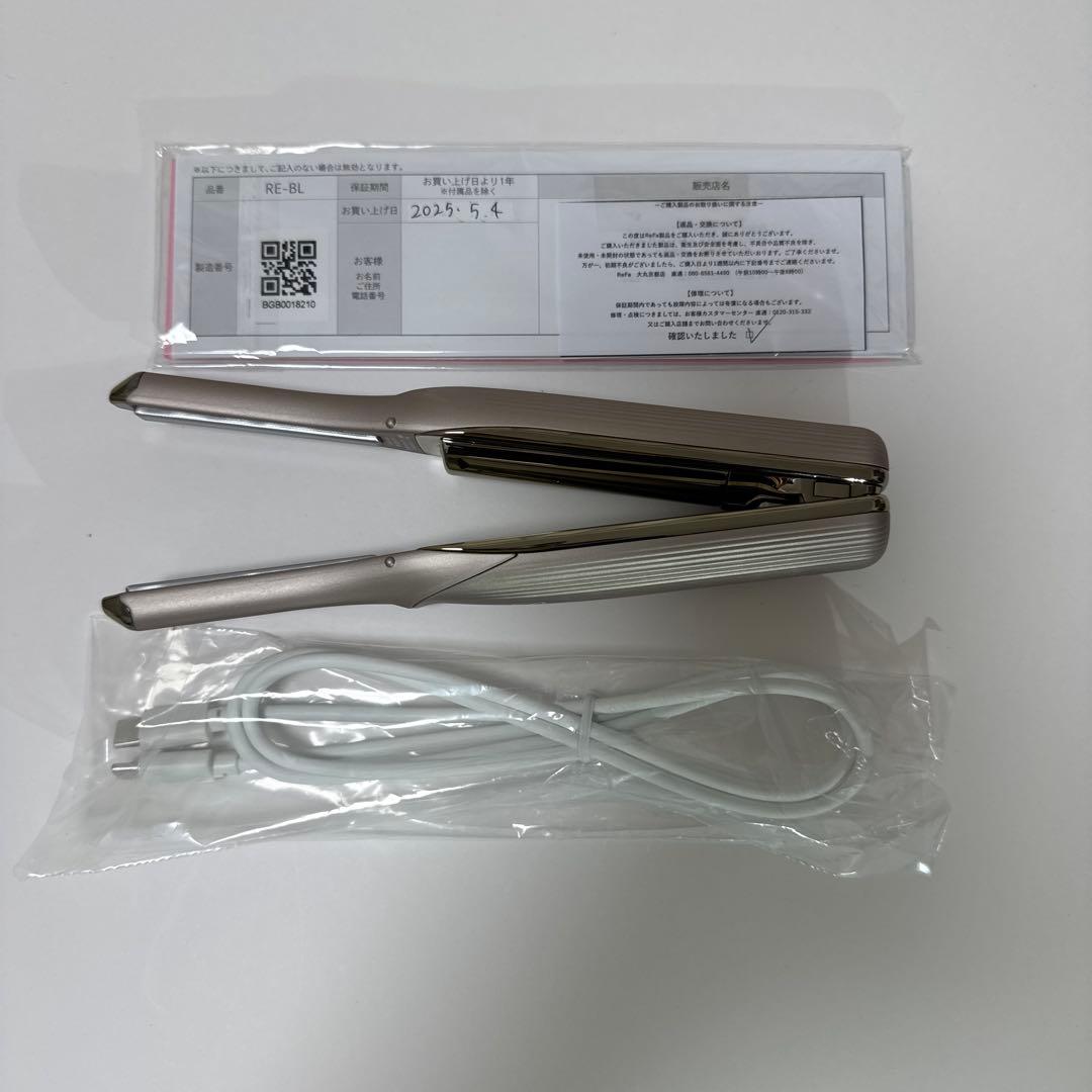 ReFa FINGR IRON ST6 BE 保証書付