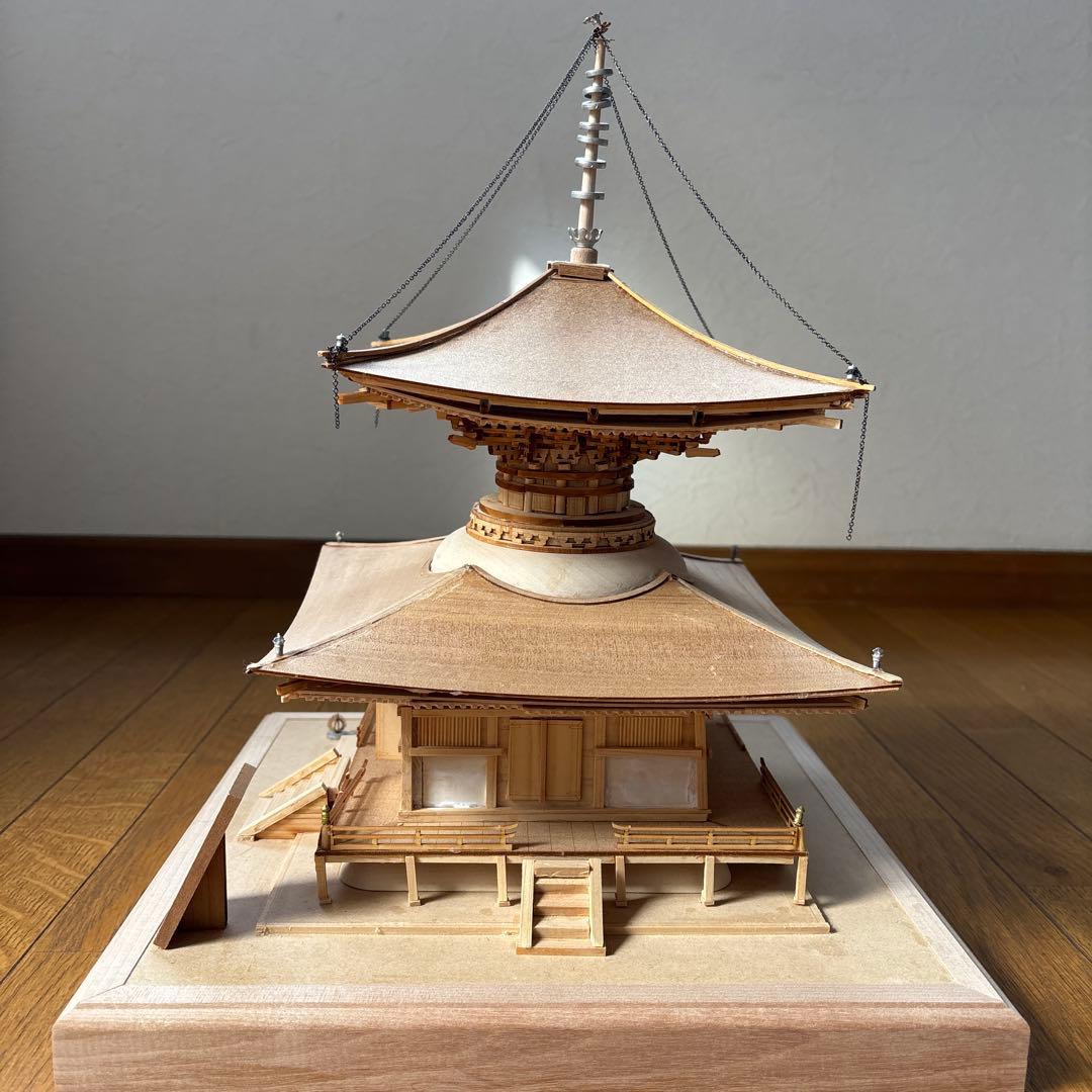 木製 石山寺　多宝塔