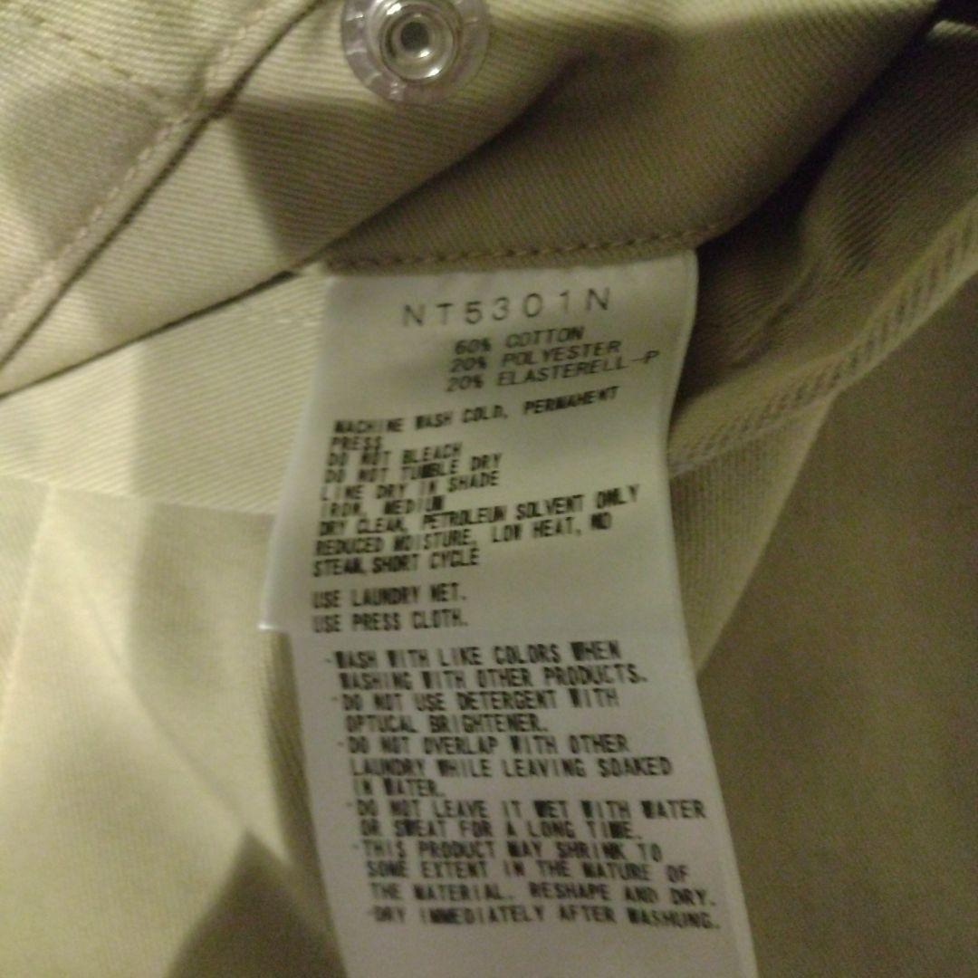 ノースフェイスパープルレーベル NT5700N ベージュ M　チノパン