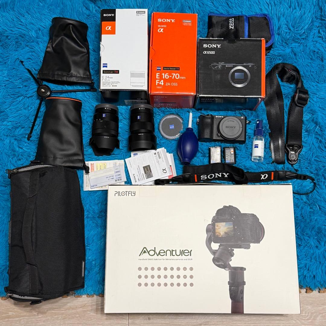 SONY デジタル一眼レフカメラ セットレンズ　ジンバル　カメラセット　VLOG
