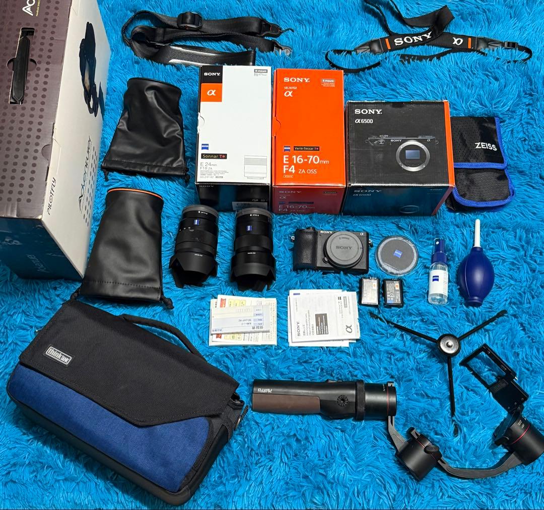 SONY デジタル一眼レフカメラ セットレンズ　ジンバル　カメラセット　VLOG
