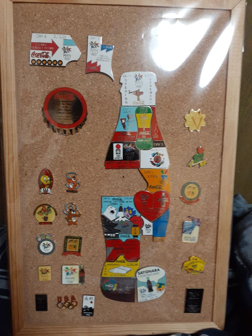 長野オリンピック　ピンバッジ　コカコーラ　フルセット