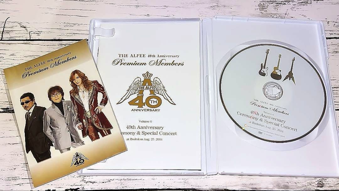 【DVD】 THE ALFEE 40thAnniversary 6巻コンプリート