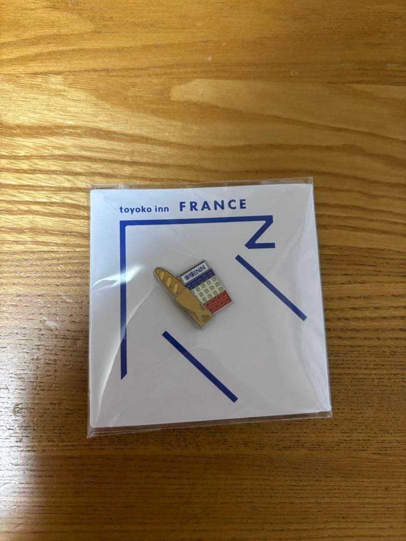 東横イン各国ピンバッジセット（モンゴル・ドイツ・韓国・フランス・フィリピン）