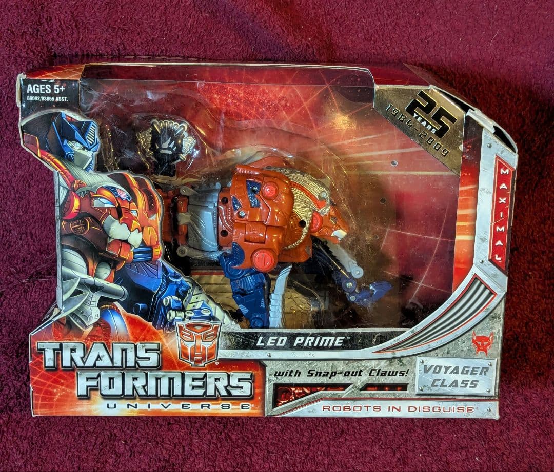 トランスフォーマー　ユニバース　レオプライム