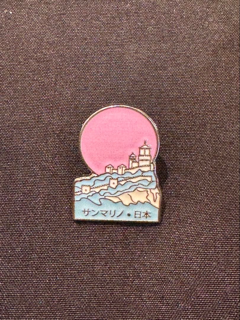 ★レア★【大阪・関西万博】サンマリノ館　パビリオン　ピンバッチ