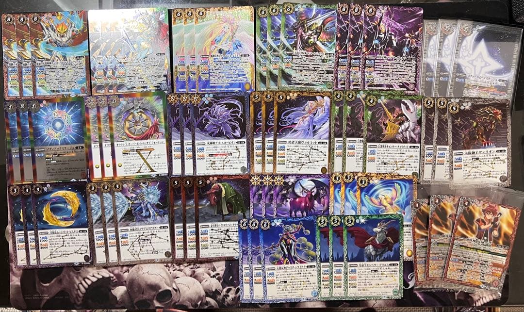 バトスピ　光導　デッキ・パーツ　セット