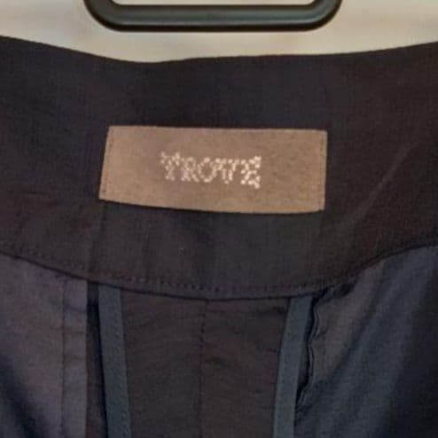 TROVE 21SS「HOUI WRAP PANTS」3 ネイビー ラップパンツ