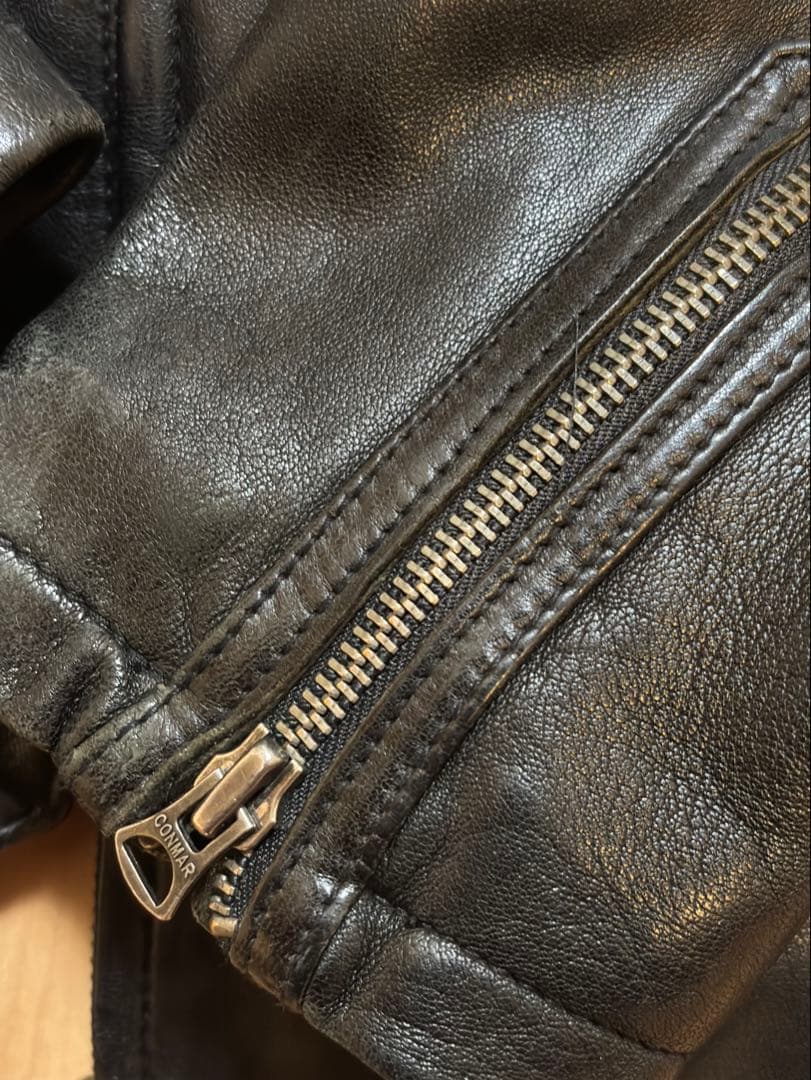 BANANA REPUBLIC ブラック レザー ジャケット