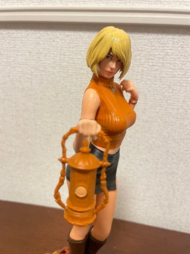 ガレージキット　フィギュア　塗装済　バイオハザード4 アシュリー　20cm