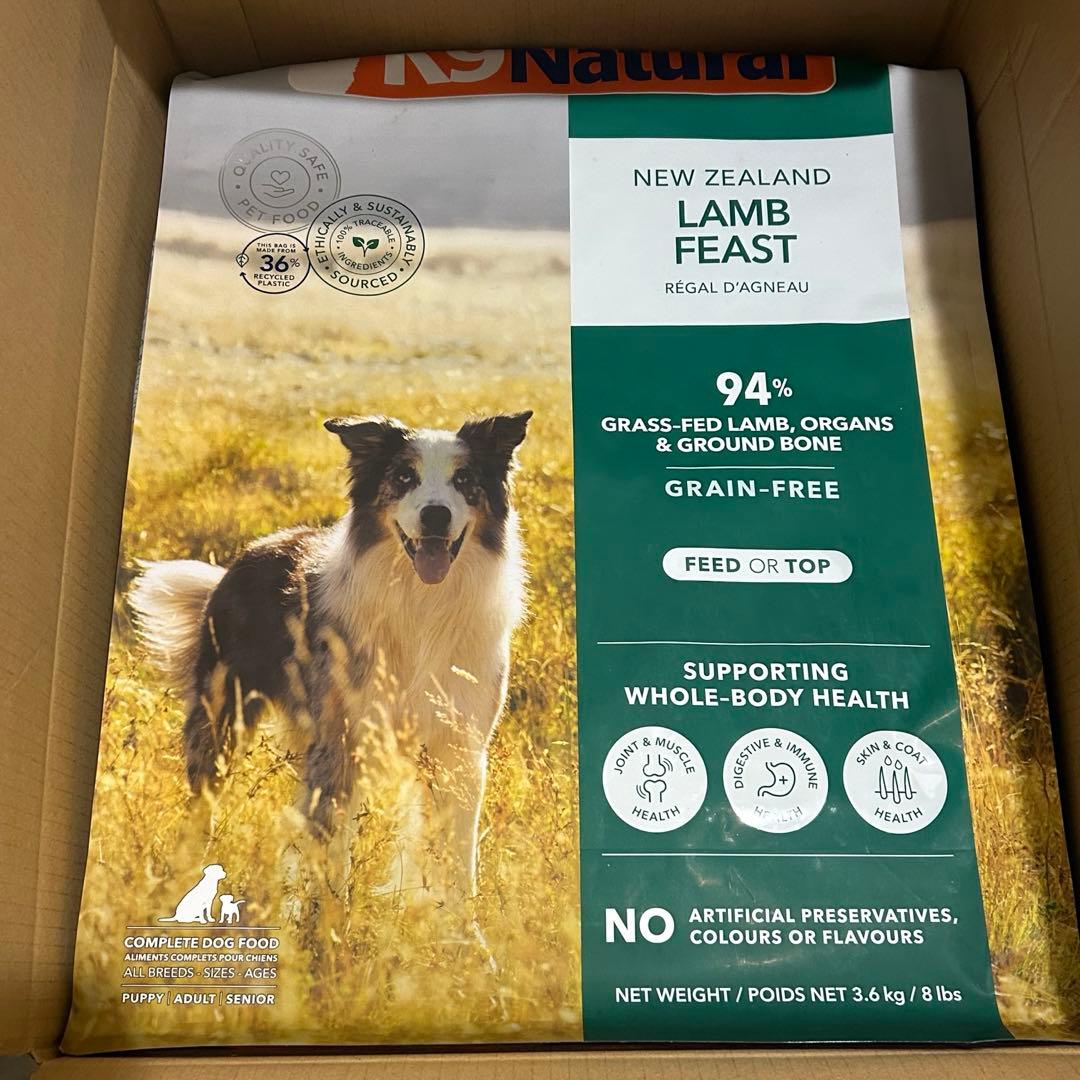 K9 ナチュラル ラム・フィースト 3.6kg