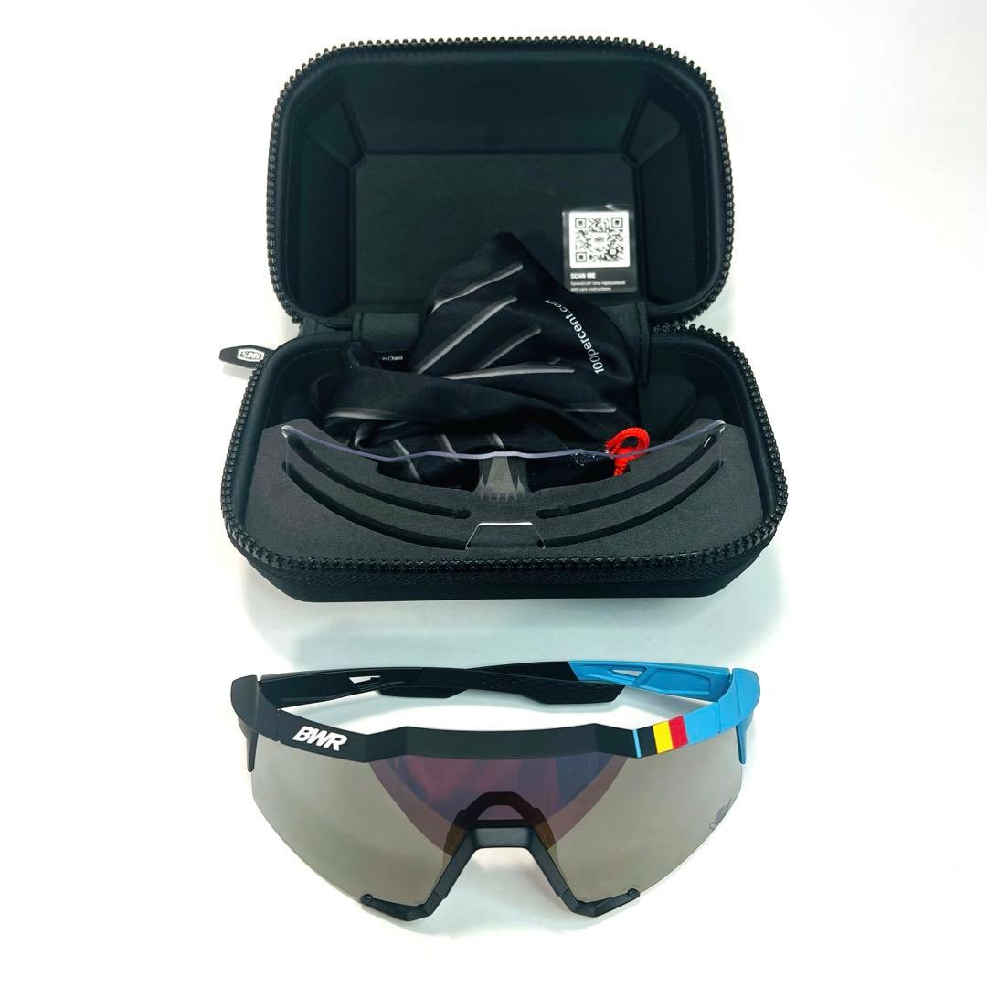 100% ワンハンドレッド スピードクラフト サングラス　BWR 極美品