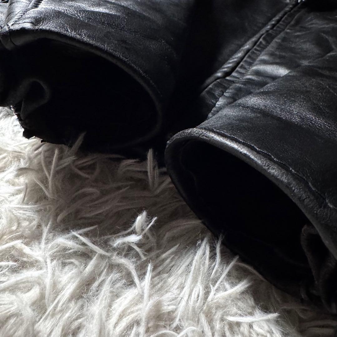 タ*0様 【米国製】schott ライダースジャケット　シングル　641 本革