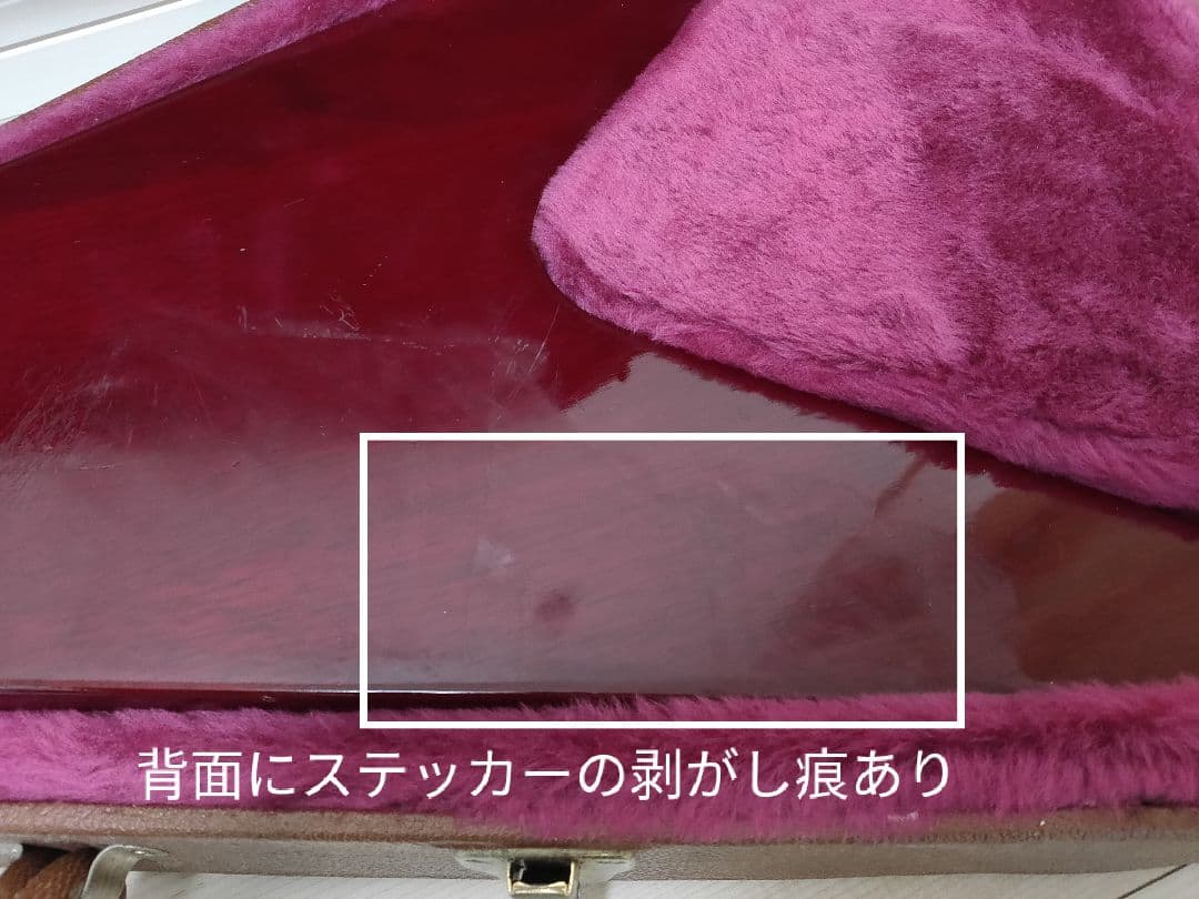 Gibson フライングV レッド ハードケース付き