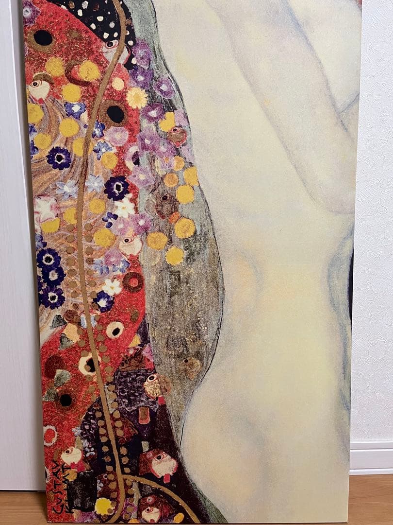 IKEA 水蛇 アートパネル gustav klimt グスタフ クリムト廃盤品